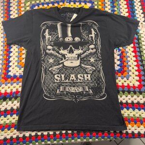 Vintage Liquid Blue Slash Guns N' Roses Graphic T-Shirt | Size Small